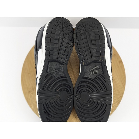 Nike Dunk Low Panda Mens 11 Shoes White Black Sneakers Leather - Picture 10 of 11